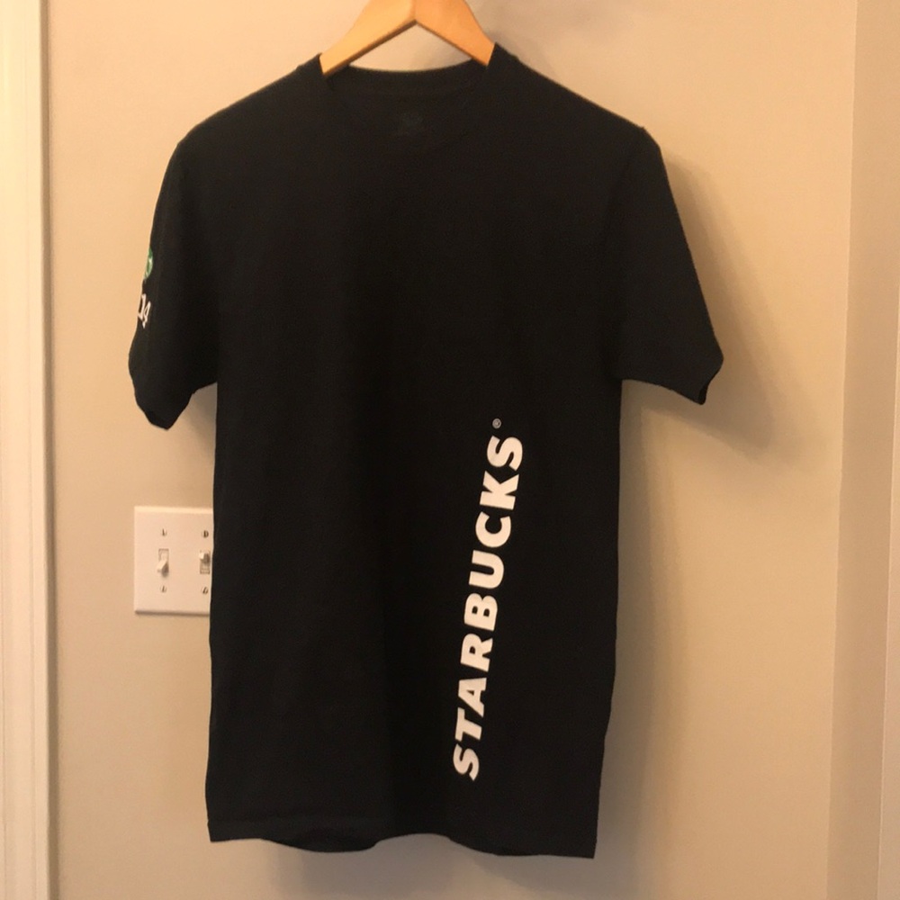 Starbucks Unisex Black Logo Tee
